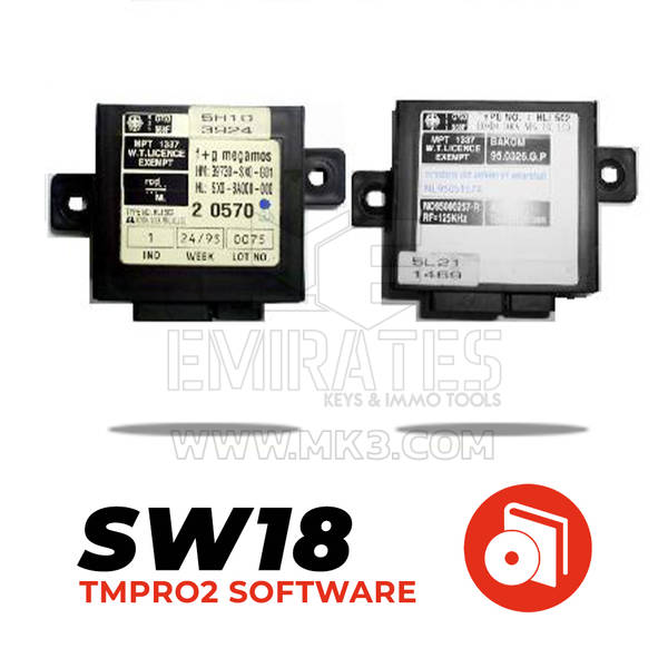 Tmpro SW 18 - Honda-Acura immobox Megamos