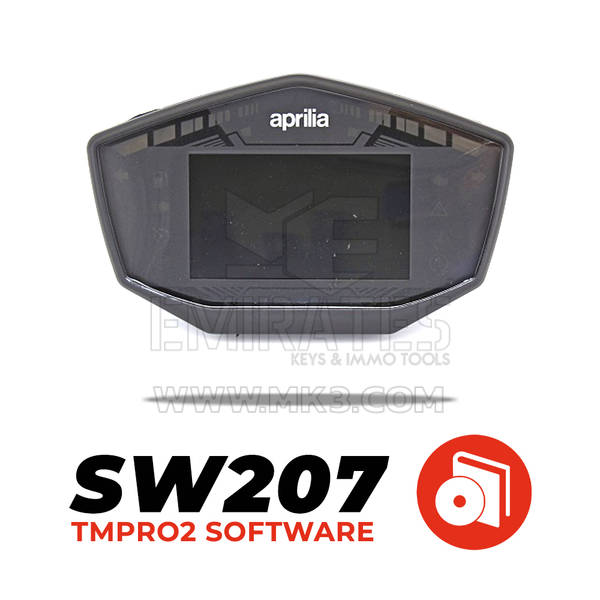 TMPro SW 207 - لوحة أجهزة القياس في Aprilia COBO