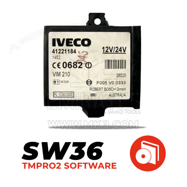 Tmpro SW 36 - Immobox Iveco Daily-Truck Bosch