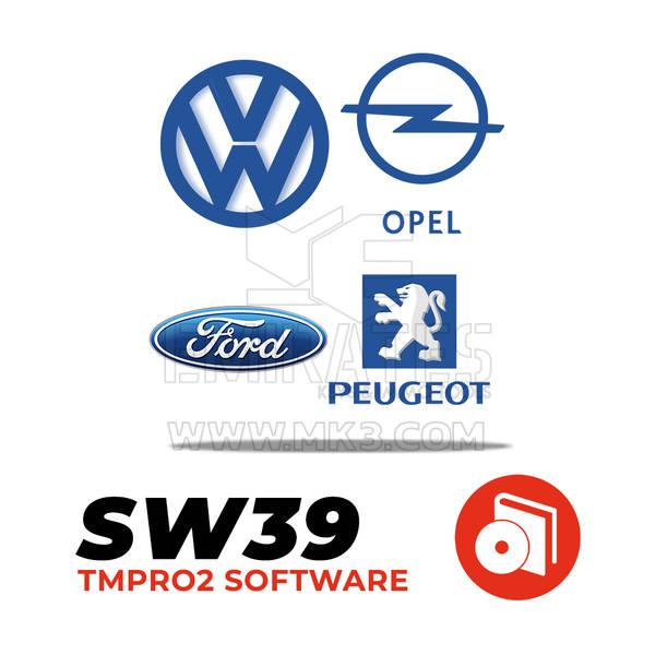 Tmpro SW 39 - PSA VAG Opel Nissan Ford Mitsubishi nuovo chip