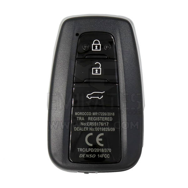 Toyota Land Cruiser Prado 2020 Smart Key 3 Buttons 433mhz 89904 60v60 Emirates Keys