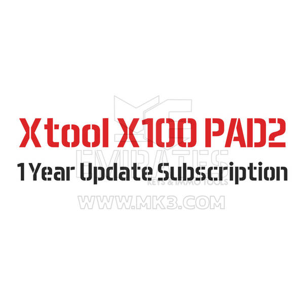 Xtool X100 PAD 2 & X100 PAD Elite & H6 Elite & PS80 & PS90 & H6D 1 Year Update Service