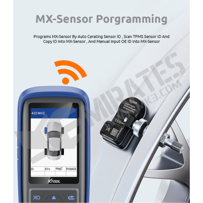 XTool TP 150 Support tire pressure sensor programming