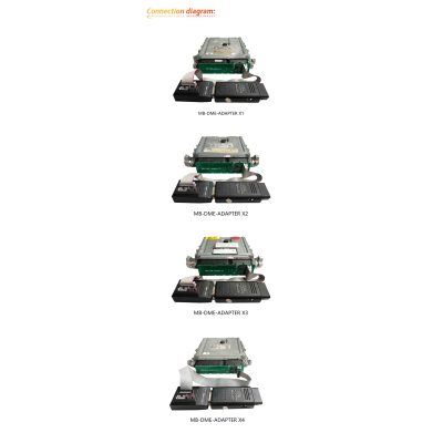 Yanhua ACDP Set Mercedes Bens DME Clone Module 15 suporta Mercedes X1,X2,X3,X4,X5,X6,X7 DME clone.