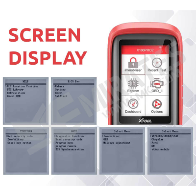 XTool X100 Pro2 SCREEN DISPLAY