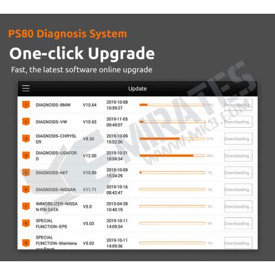 XTool PS80 Diagnostics System One Click Upgrade