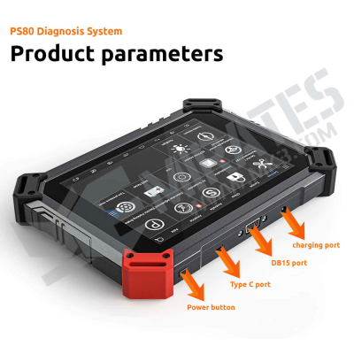 XTool PS80 Diagnostics System Product parameters