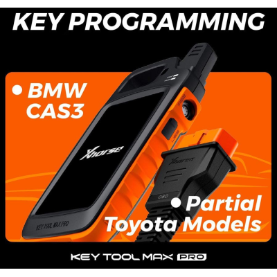 Xhorse VVDI Key Tool Max Pro XDKMP0EN Programmatore remoto multilingue con supporto funzione strumento MINI OBD Lettura tensione e corrente di dispersione | Chiavi degli Emirati