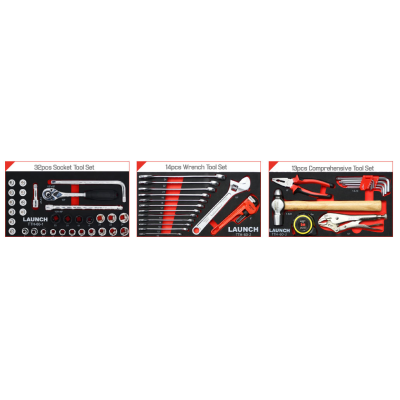 Kit de carro de herramientas para alineador de cuatro ruedas Launch TTH-60 (referencia del juego de herramientas)