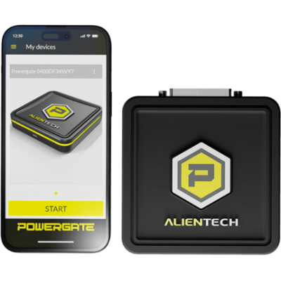 Nuevo Alientech Powergate Car es la nueva generación de programadores de centralitas portátiles para coches y motos, creada para ofrecer a cada conductor una experiencia de conducción personalizada de su vehículo