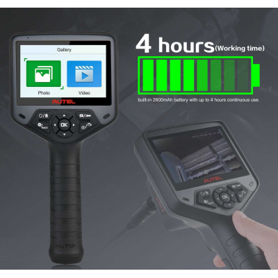 يعد جهاز Autel MaxiVideo MV480 Digital Inspection Videoscope الجديد أداة احترافية يتم استخدامه لعرض الأجزاء التي يصعب رؤيتها في المركبات