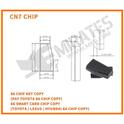 8A Chip Key Copy