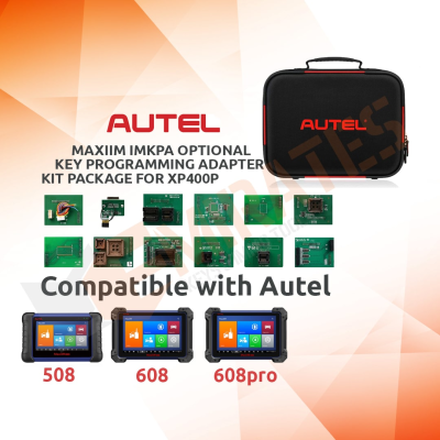 AUTEL MAXIM IMKPA OPTIONAL KEY PROGRAMMING ADAPTER KIT PACKAGE FOR XP400P