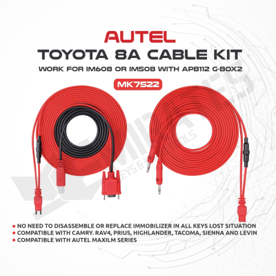 Autel Toyota 8A Blade AKL Kit (Addon for IM608 / IM508 + XP400)