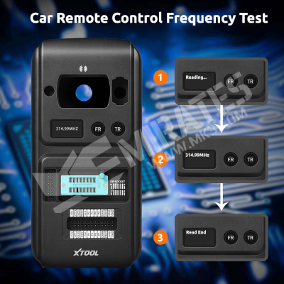 Xtool KC 501 Car Remote Control Frequency Test