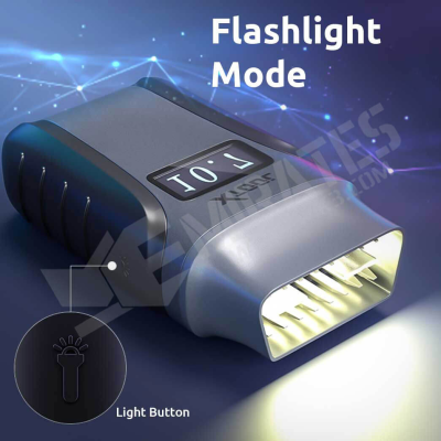 Flashlight Mode Light Button