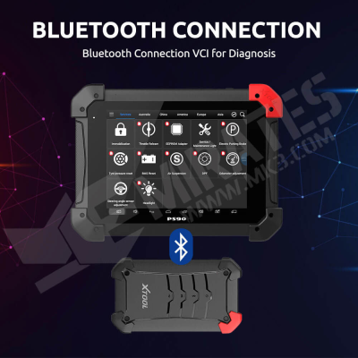 XTool PS90 Diagnostics Device Bluetooth Connection