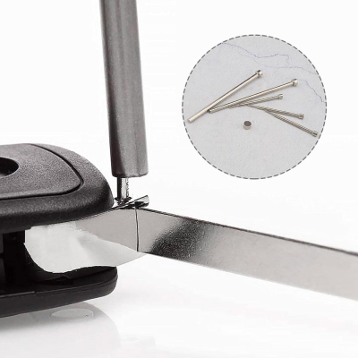 Nouveau Kit de suppression d'outils de goupille (5 pièces) pour outil de suppression de goupille de lame de clé à distance de voiture outil de réparation d'installation de décapant rapide | Clés Emirates
