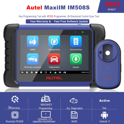 2023 Autel MaxiIM IM508S IMMO and Key Programming Tool with XP200 28+ Services Functions | Emirates Keys