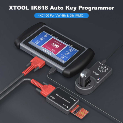 Nouvel outil de programmation XTool InPlus IK618 IMMO et clé avec contrôle bidirectionnel 31 fonctions de service Peut fonctionner avec l'adaptateur CAN-FD | Clés Emirates