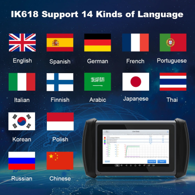 أداة برمجة المفاتيح والمفاتيح XTool InPlus IK618 IMMO الجديدة مع تحكم ثنائي الاتجاه 31 وظيفة خدمة يمكن أن تعمل مع محول CAN-FD | مفاتيح الإمارات