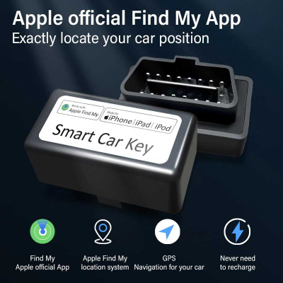 New Aftermarket LCD Universal Smart Remote Key Kit With Keyless Entry And IOS Car Location Tracking System Silver Color | Emirates Keys