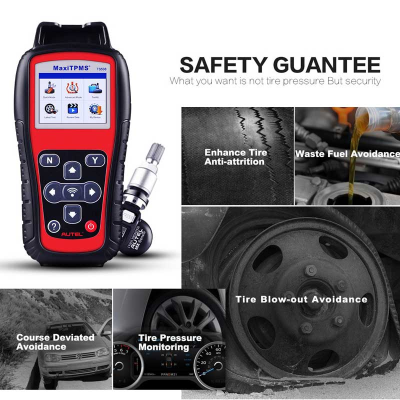 Nuovo dispositivo Autel MaxiTPMS TS508 Strumento di diagnostica e assistenza TPMS Strumento TPMS che offre la possibilità di scegliere una delle due modalità di servizio dalla schermata principale.