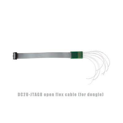 DC2U-JTAG8 flexível aberto (para dongle)