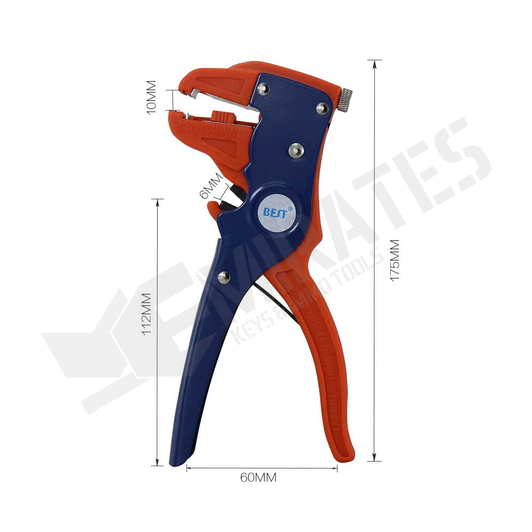 Self-Adjusting Crimping Pliers - Trapezoidal Profile