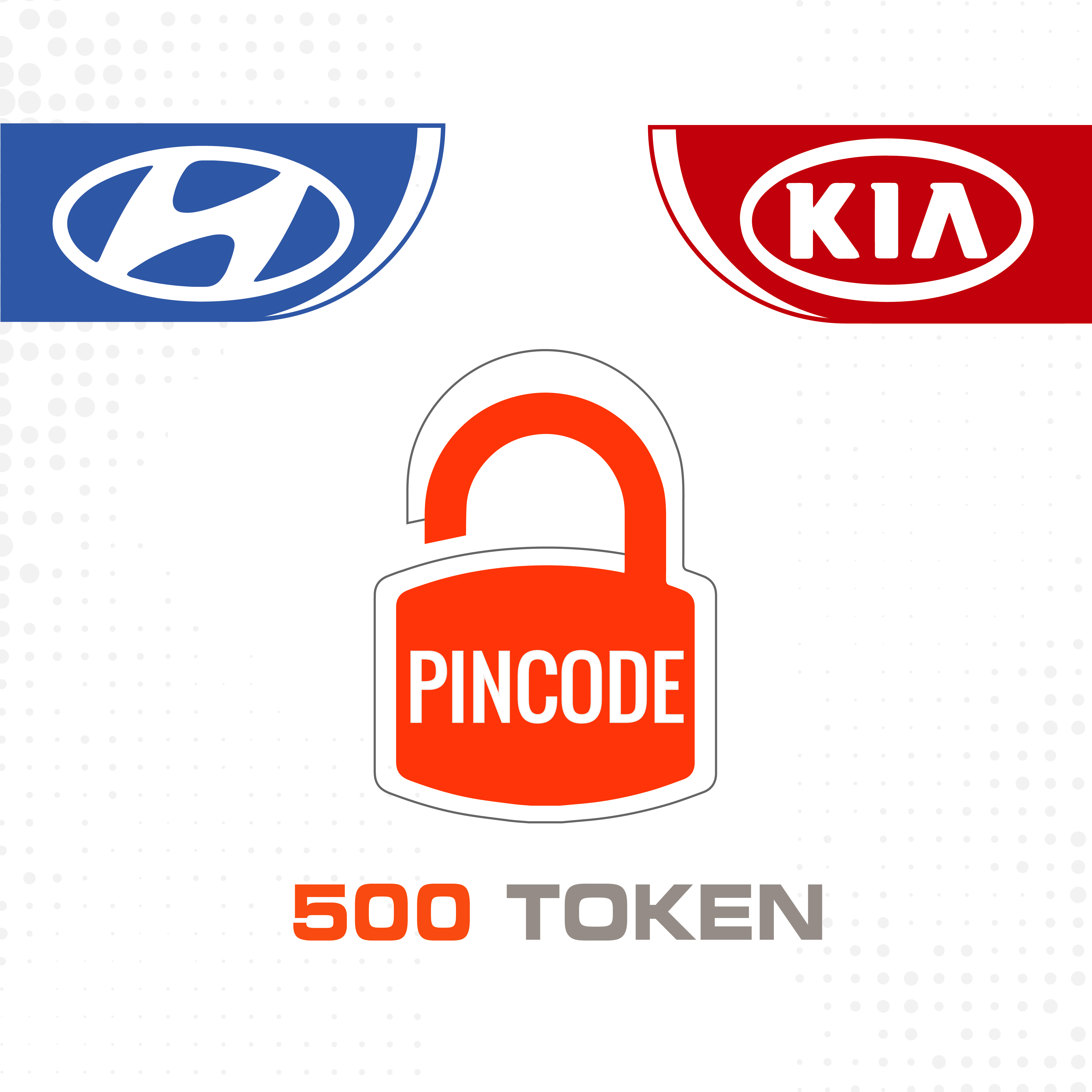 KIA & Hyundai online Pincode Calculator 500 Token MK3