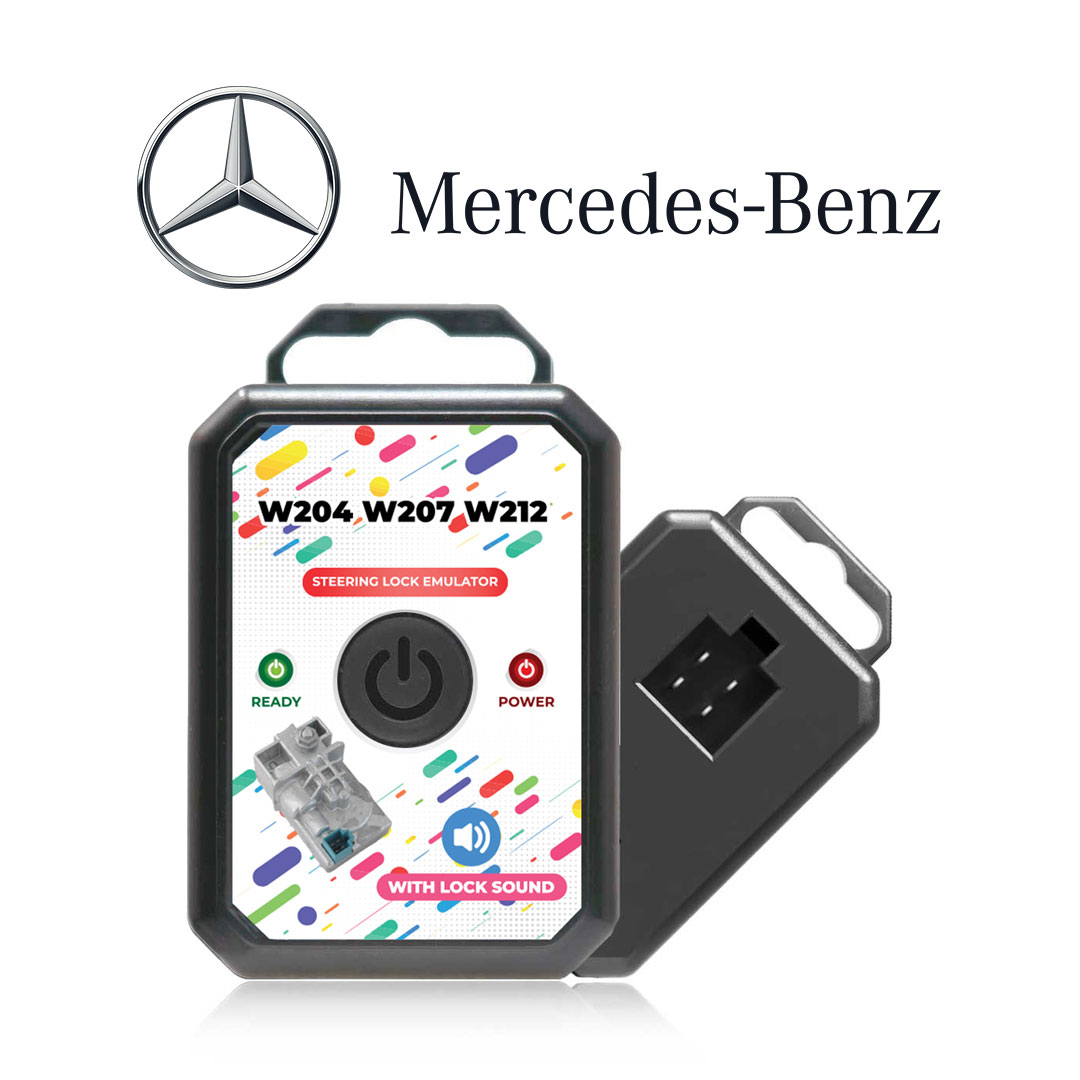 Automotive and Commercial Locksmith - Mercedes Benz Electronic Steering  Lock Emulator This Emulator Perfectly substitute original ELV/ESL; can  emulate the primary sound, great compatibility, support all Benz vehicles  with w204 w207 w212