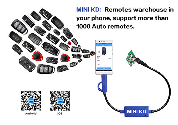 Keydiy Mini KD Mobile Key Remote Maker Generator для системы Android, поддержка более 1000 автомобильных пультов | Ключи Эмирейтс