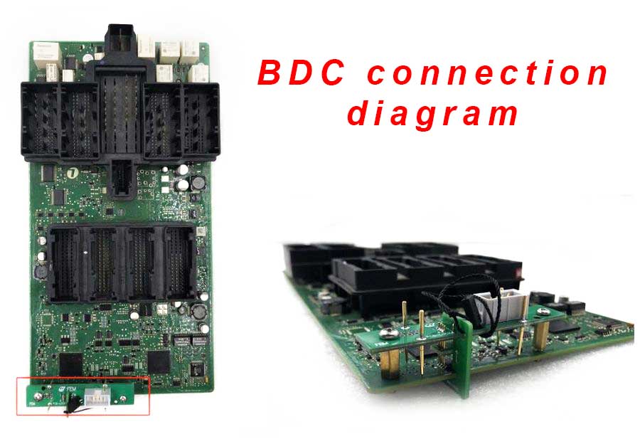 Novo clipe de programação especial YanhuaACDP BMW FEM/BDC para trabalho de chip 95128/95256 com Yanhua ACDP/ CGDI/ VVDI/ Autel/ Lançamento X431 | Chaves dos Emirados