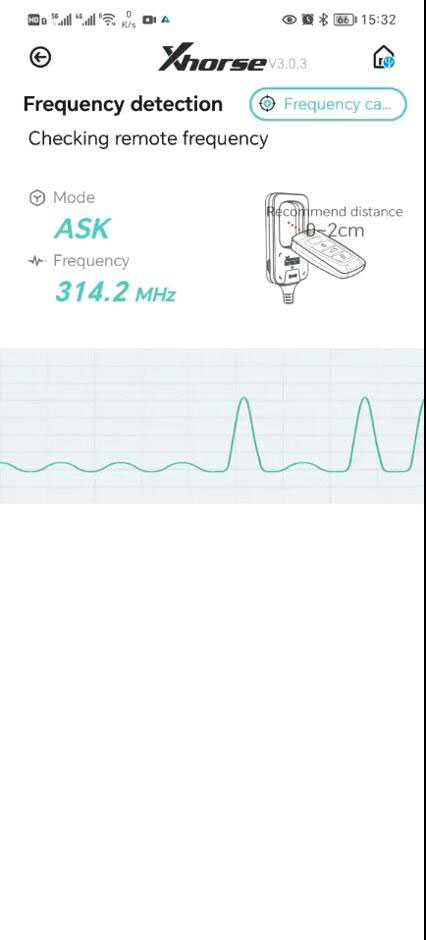 xhorse anahtar aracı lite frekans algılama