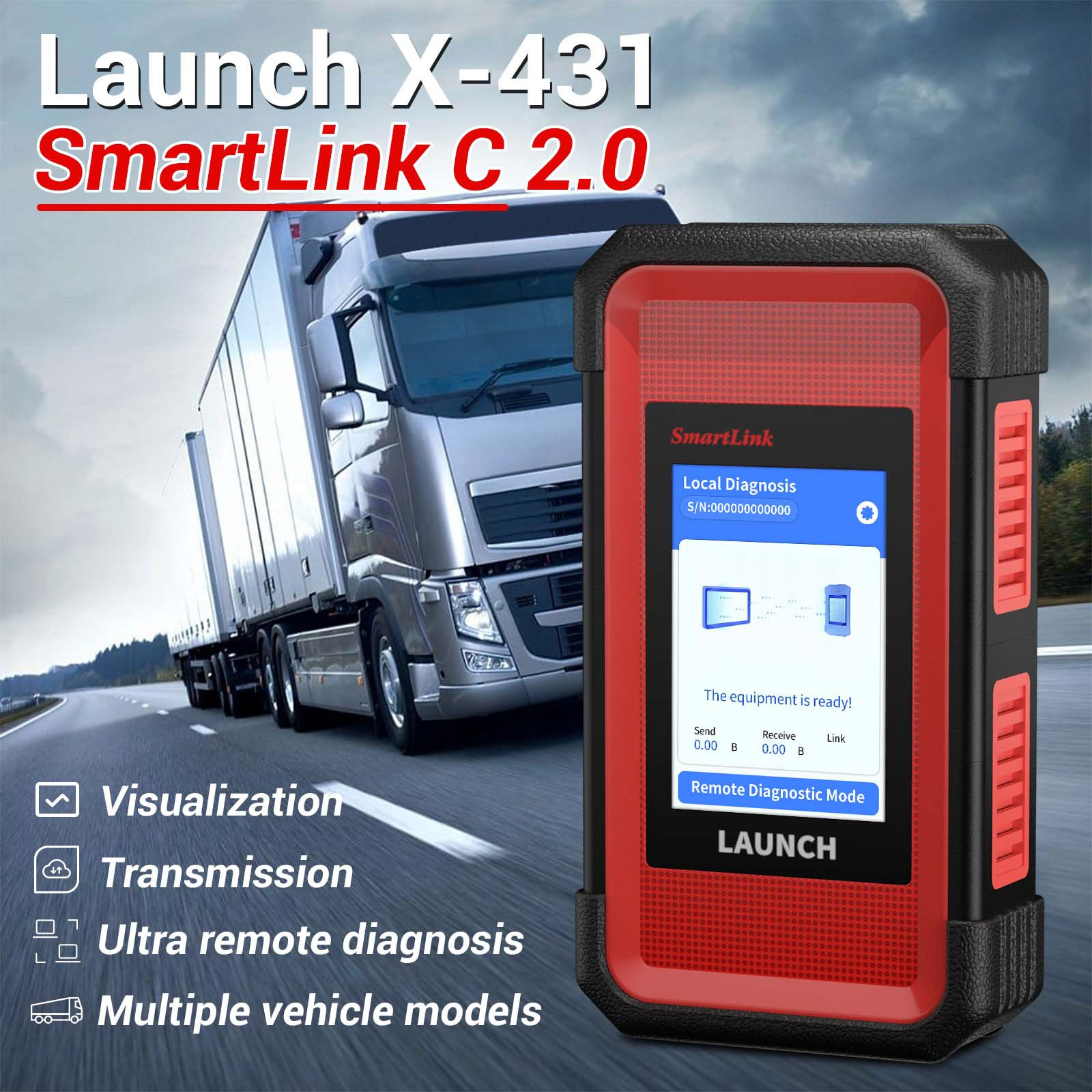 Inicie las funciones de X-431 SmartLink C