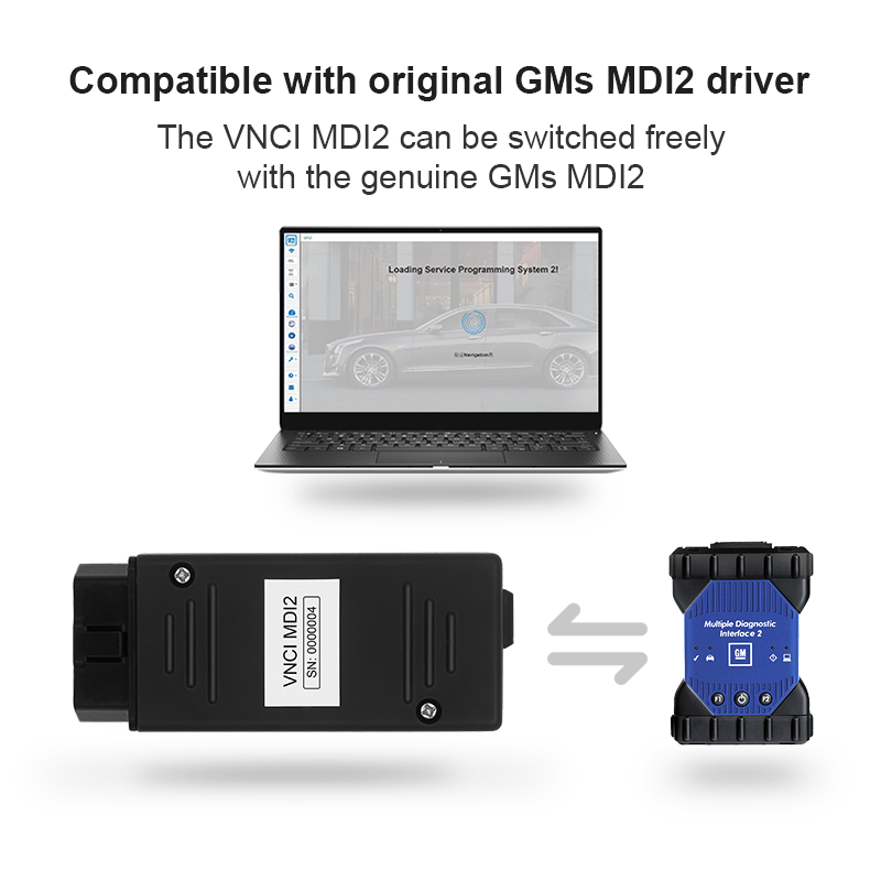 Yeni VNCI MDI2 Cadillac, Chevrolet, Buick, GM Tanı Arayüzü Serisi Orijinal Fabrika Modu Tanı Araçları | Emirates Keys