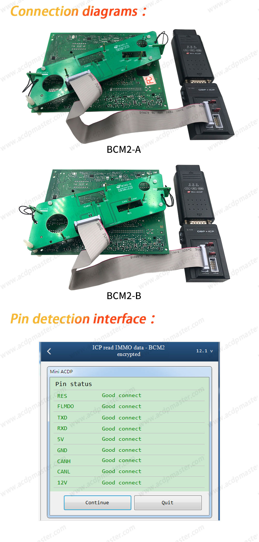 Nouveau Yanhua Mini ACDP pour Audi Gen5 BCM2 IMMO Module 29 prend en charge l'ajout de clé et toutes les clés perdues pour 2013 - 2018 A4 A5 Q5 avec licence A603 | Clés des Émirats