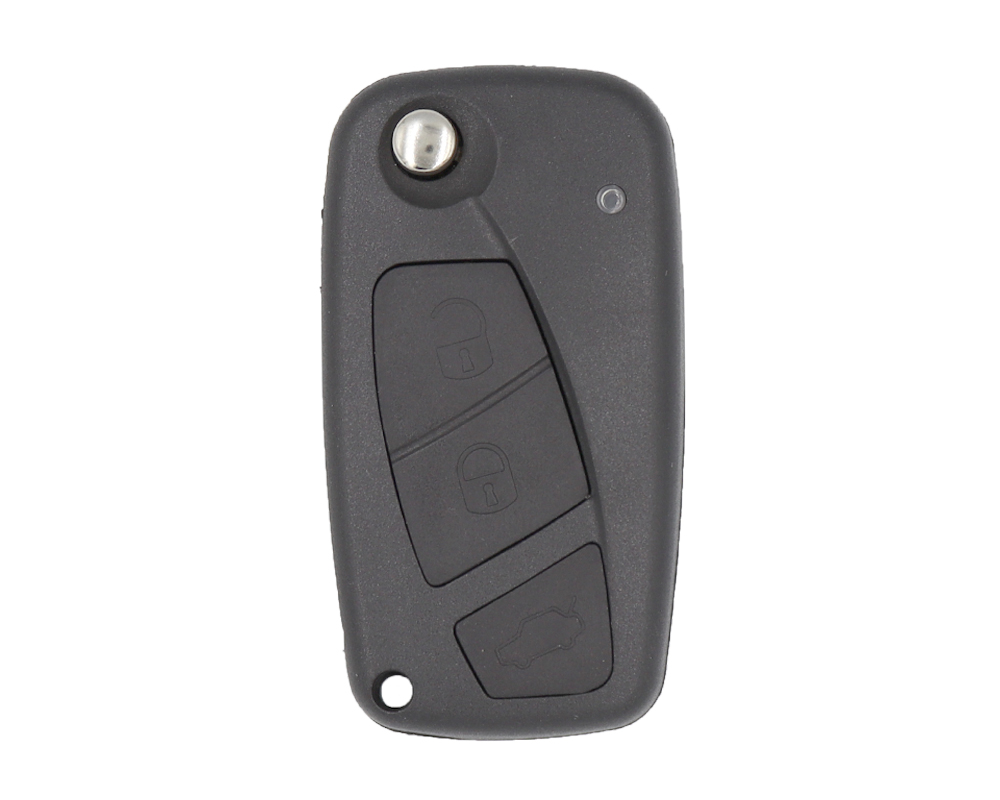 Fiat Panda Flip Remote Key Fob 3 Buttons 433M