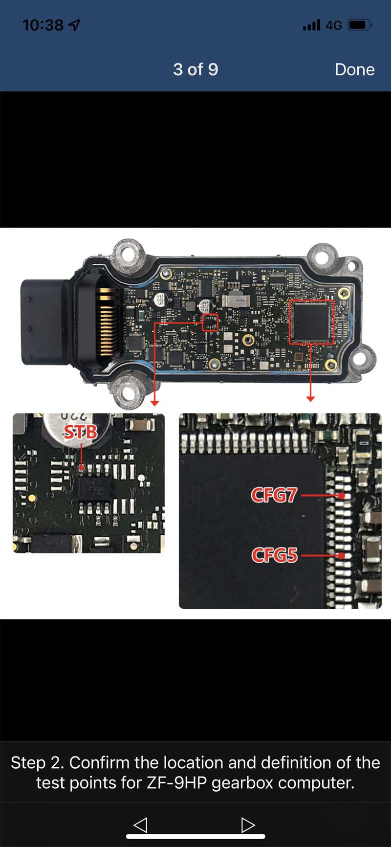 Boîte de vitesses Clone ZF-9HP avec mini module ACDP Yanhua 28 3