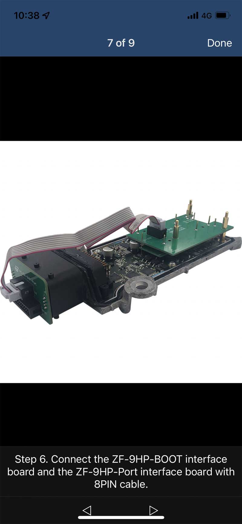 Boîte de vitesses Clone ZF-9HP avec mini module ACDP Yanhua 28 7