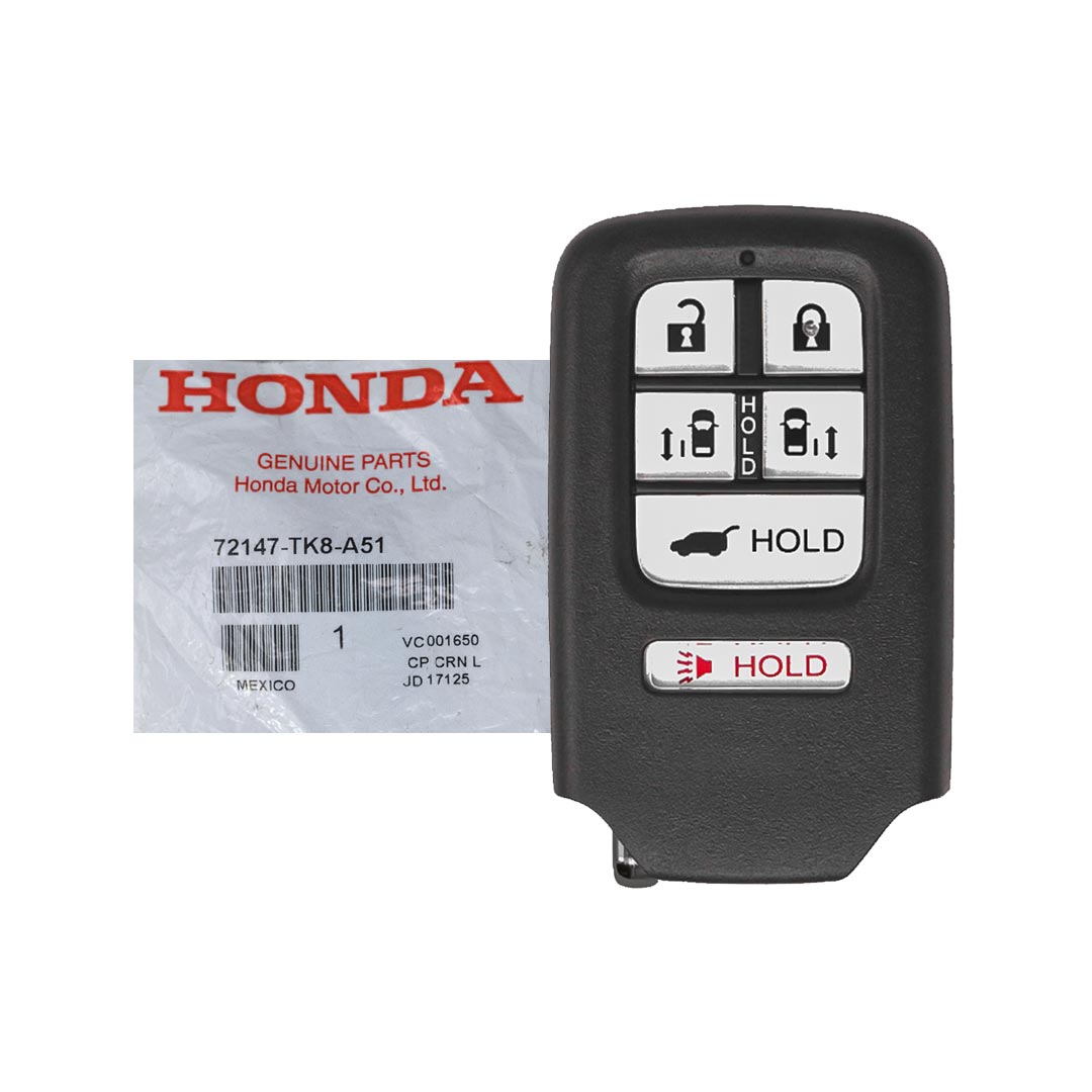 HONDA OEM 14-16 Odyssey Keyless Entry-Key Fob Remote Transmitter 72147TK8A81 