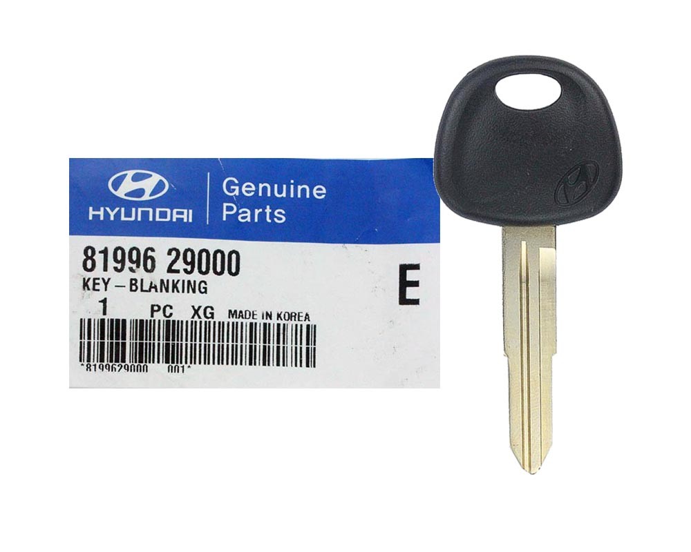 Details about   Genuine 8199629000 Uncut Blank Key For HYUNDAI GETZ CLICK 2002-2008 