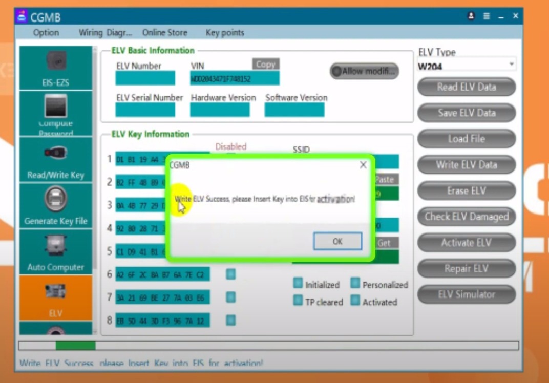 W204 ESL CHIP EMULATOR +MC – MBE Engineering Sp. z o.o.